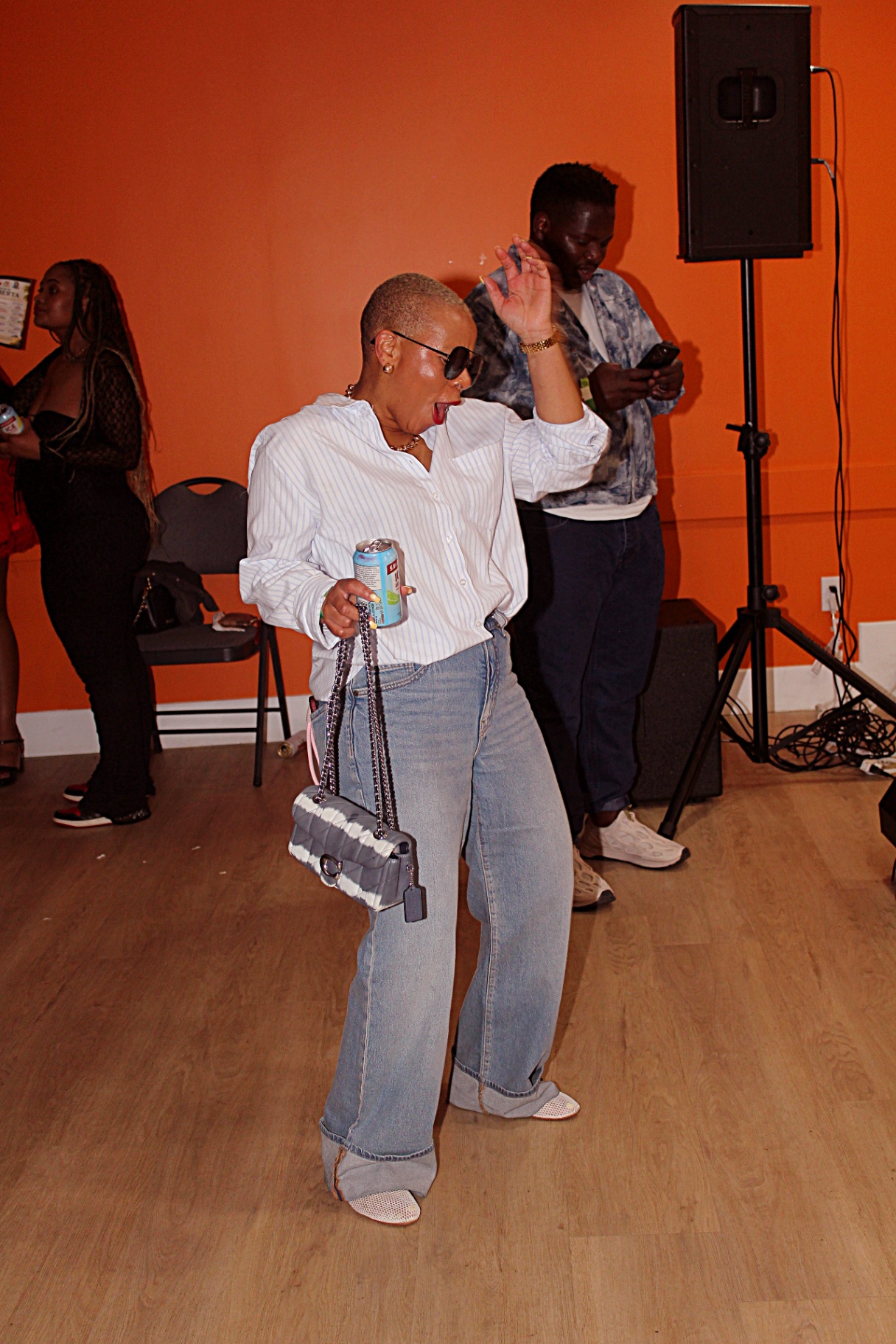 Guest dancing on the floor at ZimConnect 2026