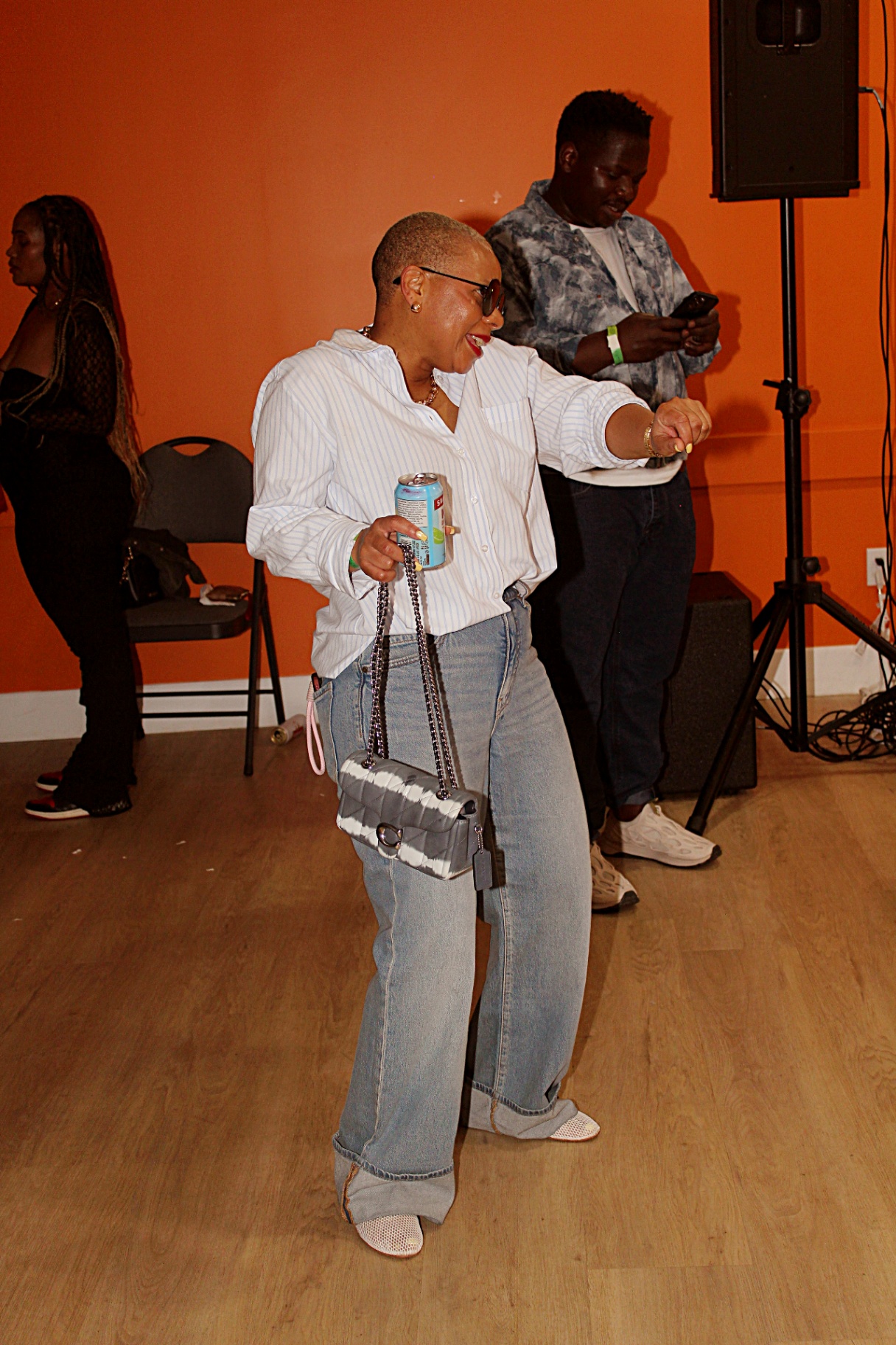 Guest on the dance floor at ZimConnect 2026 ArtSphere